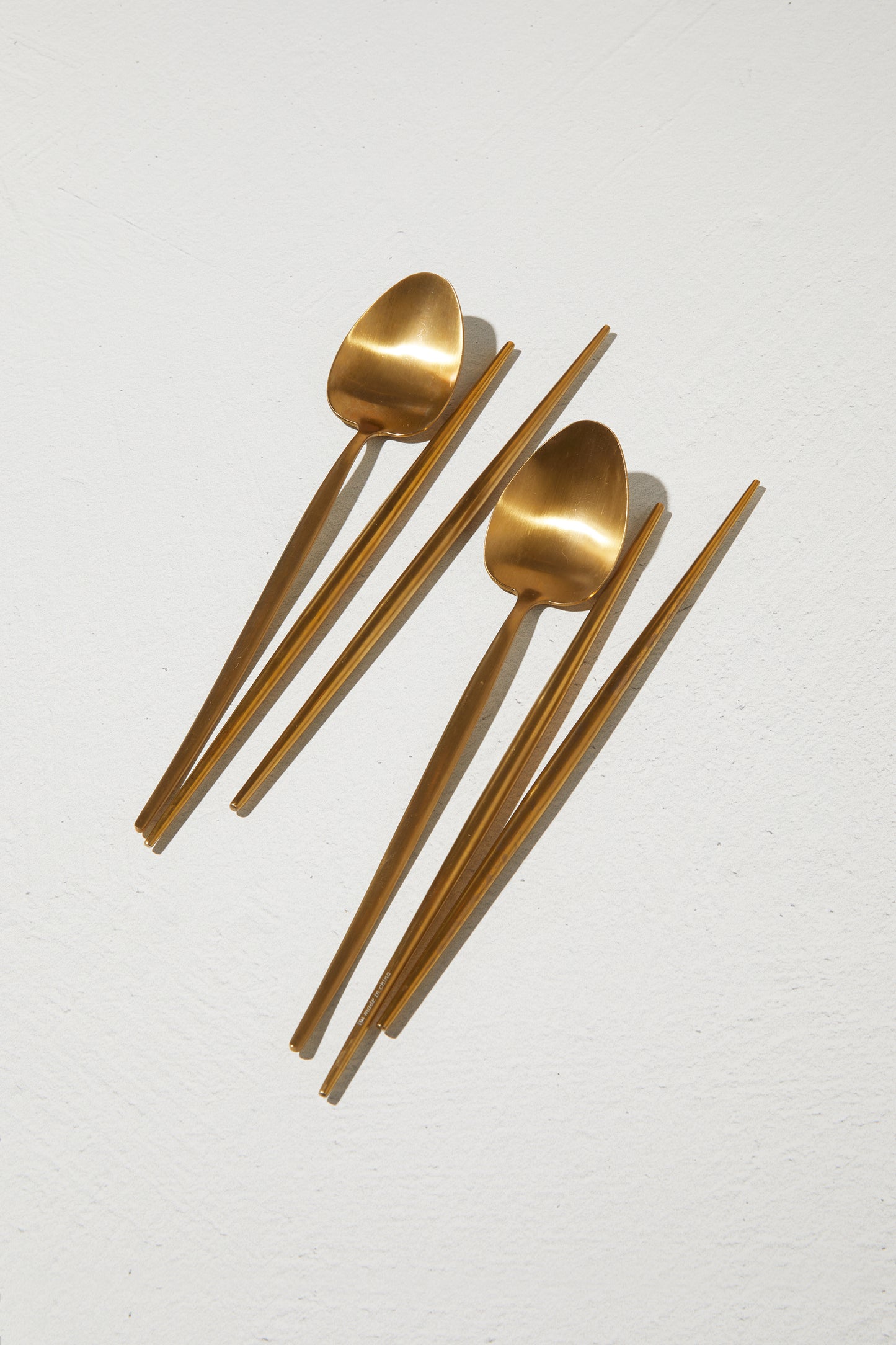 Gold Spoon & Chopsticks