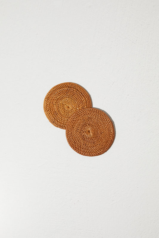 Rattan Coaster