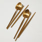 Gold Spoon & Chopsticks